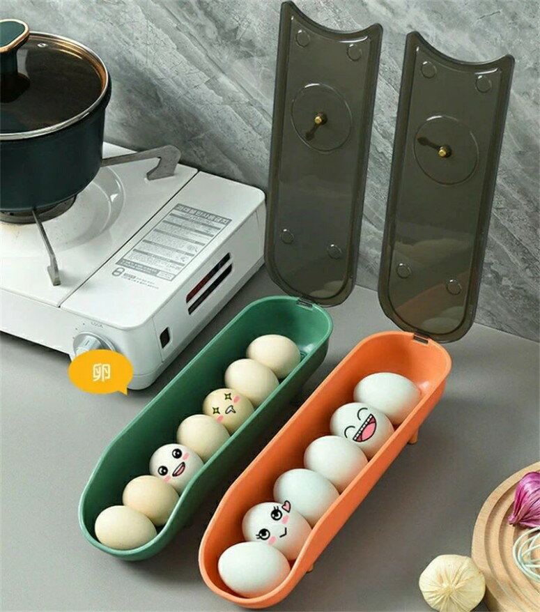 卵ケース 冷蔵庫 7-8個 卵収納ケース 蓋 蓋付き 2個セット 積み重ね可能 卵入れケース 卵収納 卵容器 たまごケース ファミリー用 家庭用 エッグ 卵ボックス 大容量 キッチン収納 冷蔵庫用 清潔 掃除しやすい 省スペース コンパクト 軽量