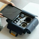 急須 湯呑み セット ティーポット 番茶器セット 茶器揃 陶磁茶具セット 茶器 茶皿 旅行ティーセットー カップ シンプルな和風 収納バッグ付き 茶器乾燥ティー...