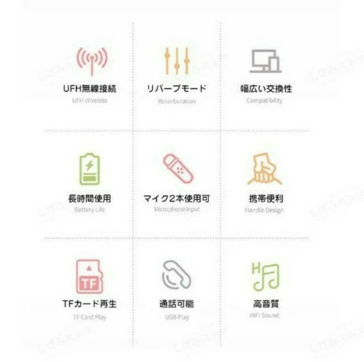 ���饪���ޥ��� ���饪�����ԡ��������å� Bluetooth ̵���ޥ��� �磻��쥹 ������ �Ҷ��� ���饪�����å� TF�����ɺ��� USB-C���ż� ���� �ۡ��५�饪�� KTV �ݡ����֥� �ߥ˥��饪�� ����/����/�����ȥɥ� Android/iPhone���б�