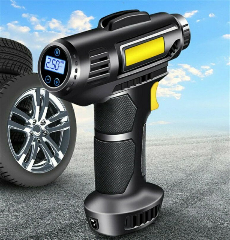 空気入りポンプ無線車載空気入りポンプ自動車用空気入りポンプ乗用車ポータブルUSB電気自動車タイヤ空..