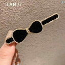 リボン ヘアクリップ グリッパー ヘアピン ラインストーン キラキラ 韓国 黒 起毛 ヘアアクセサリー サイド 前髪 クリップ 豪華感 おしゃれ