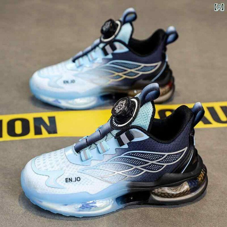 スポーツ シューズ スニーカー 回転式自動バックル カジュアル レジャー 運動靴 ランニング 日常 ライ..