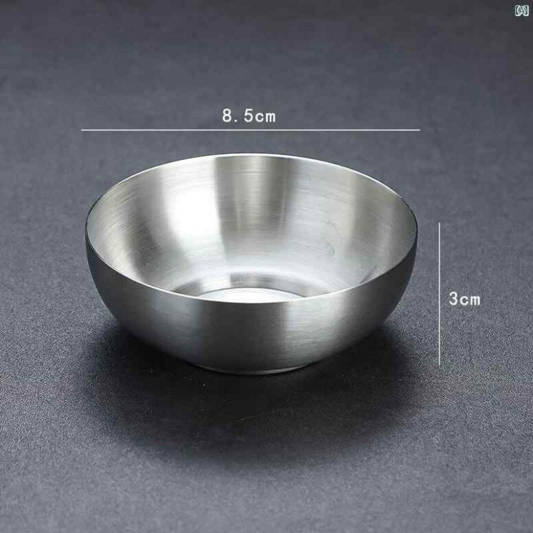 キッチン用品　かわいい　おしゃれ 304 韓国 ステンレス ボウル ソース キムチ 調味料 スナック 冷 菜 ..