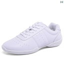 エアロビクスシューズ レディース 大人 おしゃれ 競技 トレーニング ダンス ホワイト ブラック