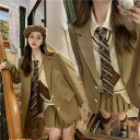 スーツ 卒業式 女の子 韓国 制服 高校生 入学式 韓国 子供スーツ レディース フォーマルスーツ シャツ ネクタイ ニットベスト ジャケット スカート ピアノ...