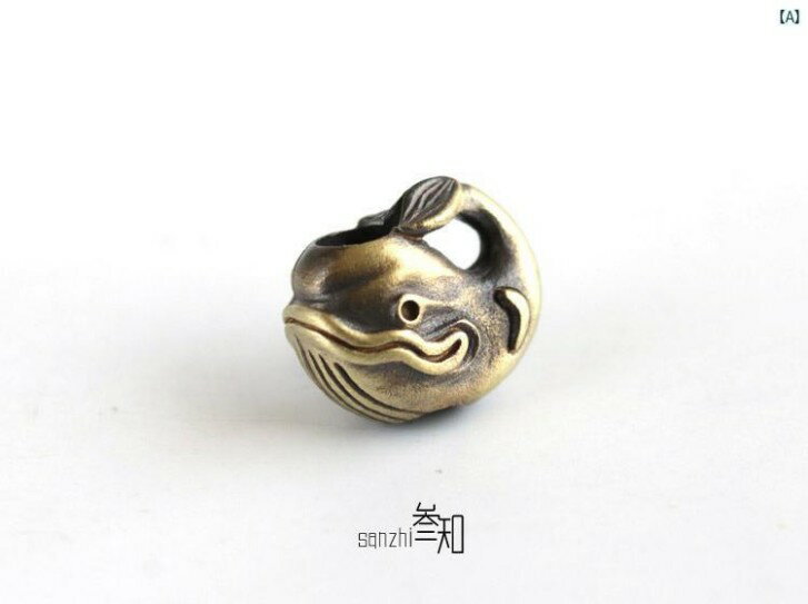 銅 金属 DIY 小柄 クジラ ナイフ ペンダント キーホルダー 傘 ロープ アクセサリー カップル 一緒 生まれ
