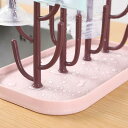 哺乳瓶スタンド 哺乳瓶ラック 水切りラック 哺乳瓶立て 哺乳瓶ホルダー 乾燥 組み立て簡単 ベビー用品 サボテン型 コップ立て ボトルスタンド アクセサリースタ...