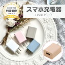 在庫あり AC充電器 USB ポート 1port くすみカラー かわいい 小型 コンパクト マット