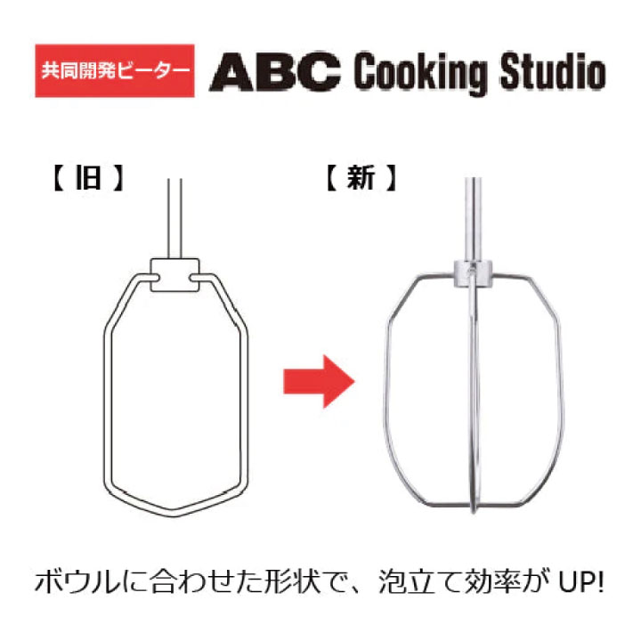 ハンドミキサー テスコム THM1300(S) wantobe-10003588 ワントス サンプル画像3