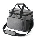 ソフトクーラーボックス 保冷バッグ クーラーバッグ 容量27L 折りたたみ式 3層断熱 軽量ソフトクーラー お弁当収納バッグ 遠足/花火会/BBQ/お花見/ピクニック/アウトドア/キャンプ等に大活躍 保温 保冷 バッグ 防水 手持ちと肩掛け両用