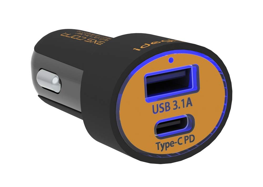 【全品エントリーでポイント5倍】3.6A PD USB 2ポート チャージャー X-224 車載用充電器 車載 充電 巻き取り スマホ スマートフォン スマートホン 車の充電器 車 車載充電器 シガーソケット 巻取り タブレット AQUOS Galaxy Xperi