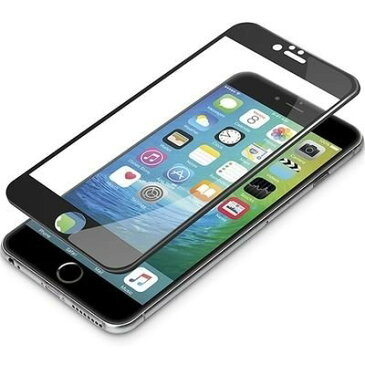 iPhone6S Plus/6 Plus用3Dフルラウンドゴリラガラス ブラックPG-I6PGL01BK 取り寄せ商品 | 保護フィルム アイフォン6Plus アイフォン iPhoneケース iPhone Plus　曲面 指紋認証 9H 耐衝撃 飛沫防止 安全 汚れ防止 撥水 キズに強い 画面透過