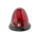【マラソン終了まで全品ポイント5倍!】ヤック YT-453 Pトップマーカー レッド | マーカー トップマーカー マーカーランプ マーカーランプ用 ランプ トラック 夜間 取付 サイドマーカ- ヤック Pトップマーカーランプ レフレクター 樹脂レンズ Pトップ 赤