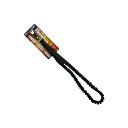 【マラソン終了まで全品ポイント5倍!】315671 DBLTACT 布製安全コード(1kg)DTーSTー04BK黒