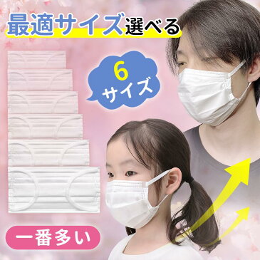 【送料無料】超大きいサイズ 子供用 中学生用 不織布マスク 使い捨てマスク マスクゴム プリーツ メルトブローン フィルター 花粉対策 飛沫防止 防護マスク 大きめ 女性用 男性用マスク 個包装 6mm幅平ゴム 3層構造 50+1枚 BFE/PFE/VFE99% 日本機構認証あり