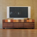 TVボード 幅150cm ウォールナット材 モロッコ カラフル 4Kテレビ対応 ワイド 大型 テレビ台 TV台 テレビボード AVボード AVラック TVラック...