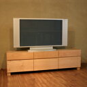 TVボード 幅150cm アルダー材 テレビ台 TV台 テレビボード AVボード AVラック TVラック AVラック 無垢材 デザイン デザイナー 北欧 和モダ...