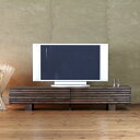TVボード 幅180cm ウォールナット材 格子扉 テレビ台 TV台 テレビボード AVボード AVラック TVラック AVラック 無垢材 デザイン デザイナー...