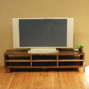 TVボード 幅150cm 桐材 アジアン アンティーク ダークブラウン テレビ台 TV台 テレビボード AVボード AVラック TVラック AVラック 無垢材 ...