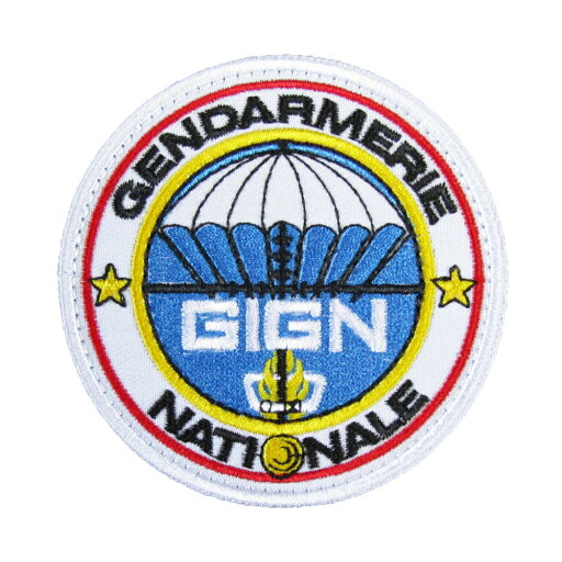 ベルクロワッペン ミリタリーパッチ サバゲー GIGN 縦8cm 横8cm ベルクロワッペン ミリタリーパッチ サバゲー GIGN 縦8cm 横8cm