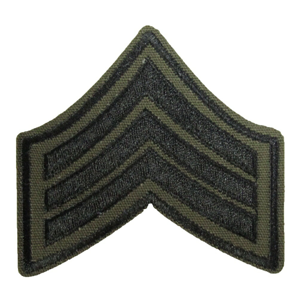 Other - アイロンワッペン ミリタリー サバゲー 9 軍曹 縦6.4cm 横7cm