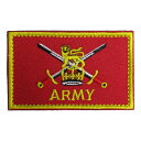 ベルクロワッペン ミリタリー UK ARMY 縦5cm