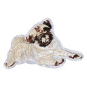 アイロンワッペン 動物 アニマル 犬 ドック 6 縦5.5cm 横8.8cm