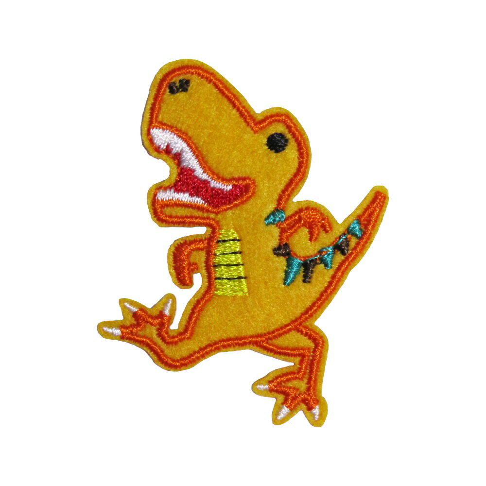 アイロンワッペン いろいろ 恐竜 2 縦6.5cm 横5cm