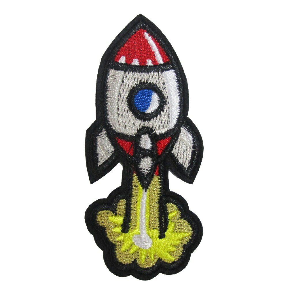 Rakuten - アイロンワッペン 宇宙 32 縦8cm 横3.5cm