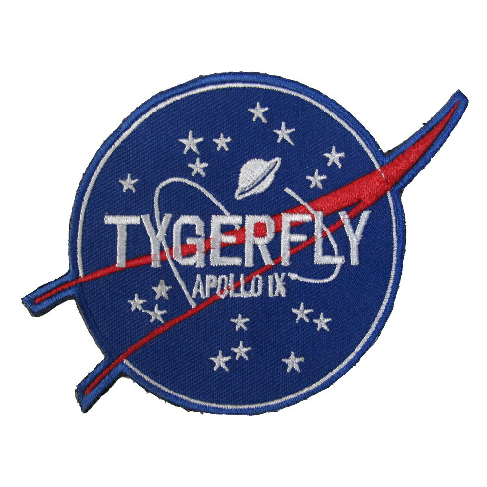 Rakuten - ベルクロワッペン 宇宙 3 TYGERFLY APOLLO9 縦8cm 横9cm