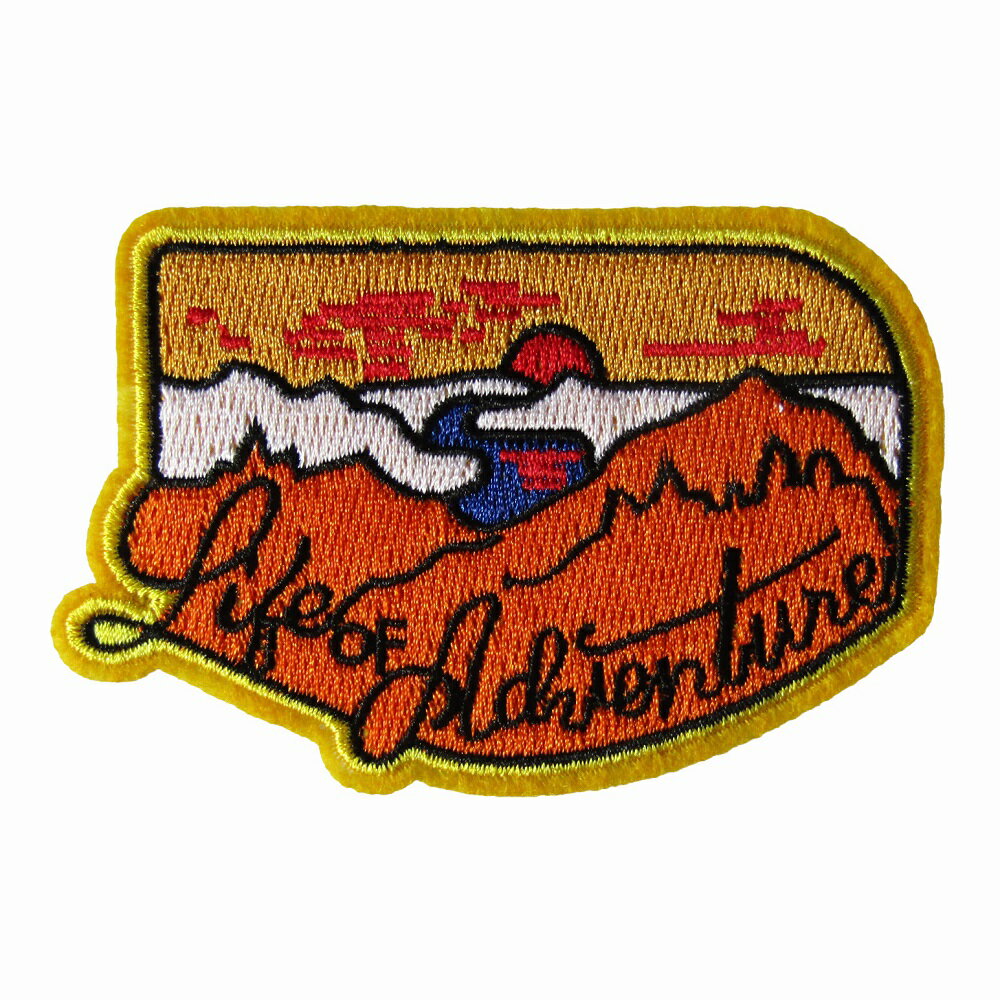 ◇素材:ポリエステル◇サイズ：縦6cm 横9cm◇生産国：中国◇アイロンワッペン接着方法：ワッペンを貼りたい場所に置き、薄手のタオルなどを当て布してアイロンを当てます。　アイロンの温度は150℃（中温）で5秒〜15秒押し当てます。　洗濯頻度が多いもの、革製品に付ける場合は縫い付けて下さい。◇素材:ポリエステル◇サイズ：縦6cm 横9cm◇生産国：中国◇アイロンワッペン接着方法：ワッペンを貼りたい場所に置き、薄手のタオルなどを当て布してアイロンを当てます。　アイロンの温度は150℃（中温）で5秒〜15秒押し当てます。　洗濯頻度が多いもの、革製品に付ける場合は縫い付けて下さい。