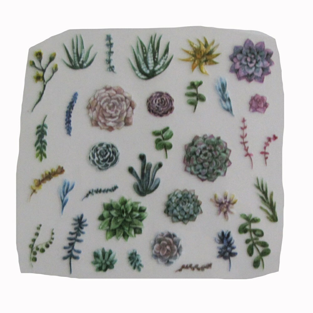 アイロンプリントシート 花 336 縦13cm 横13.5cm