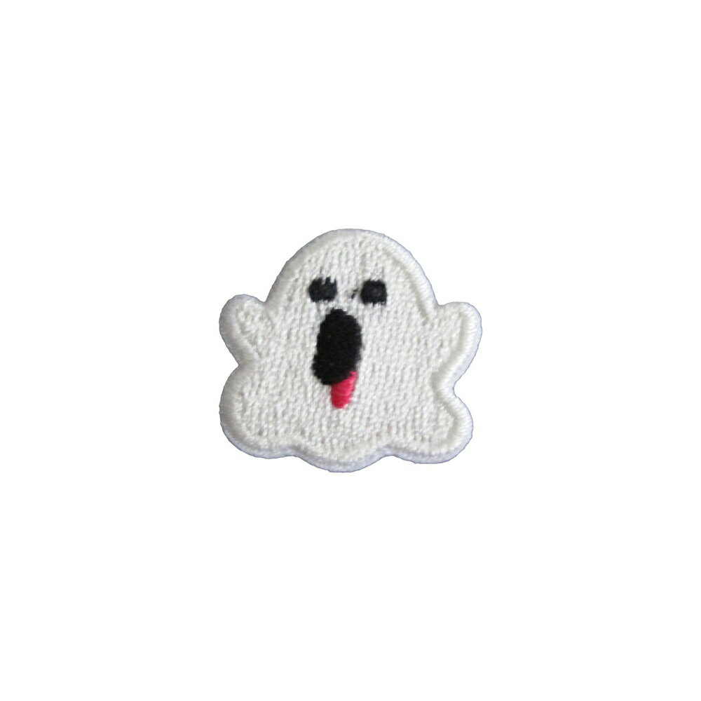 Rakuten - テープワッペン 刺繍 ハロウィン お化け 縦2.5cm 横2.5cm