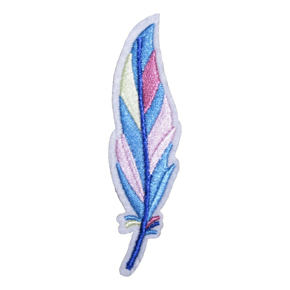 Rakuten - アイロンワッペン 羽根 7 縦9.8cm 横2.8cm