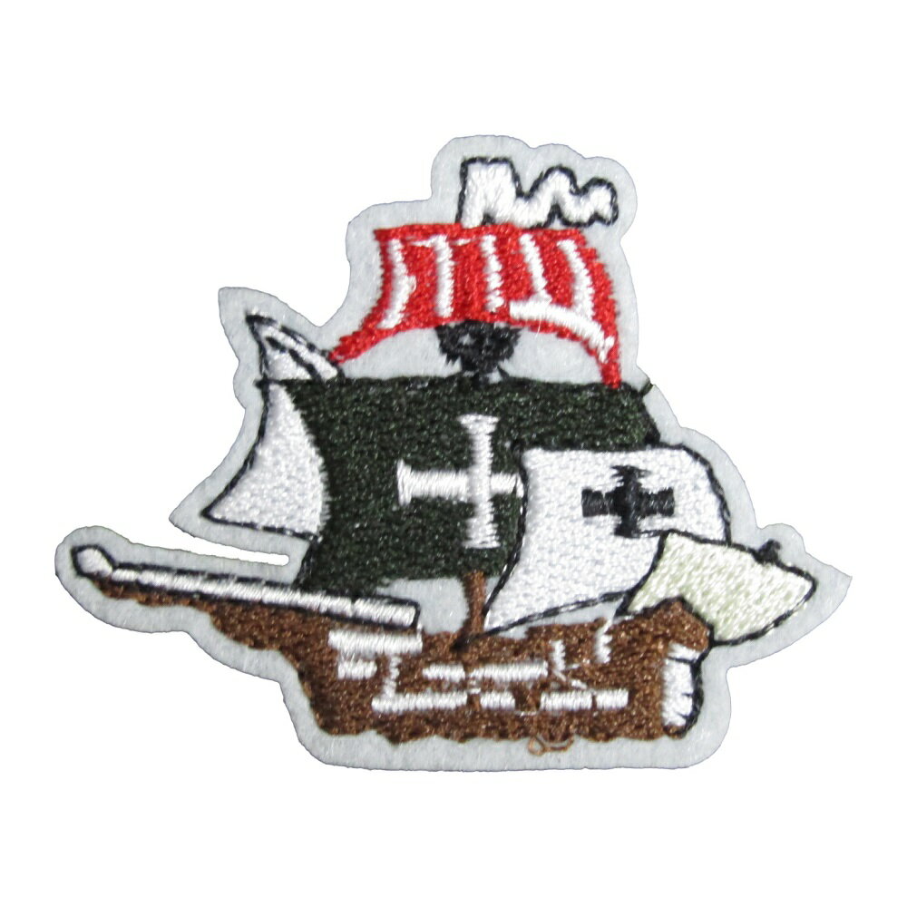 アイロンワッペン 船 ヨット 15 縦4.8cm 横6cm