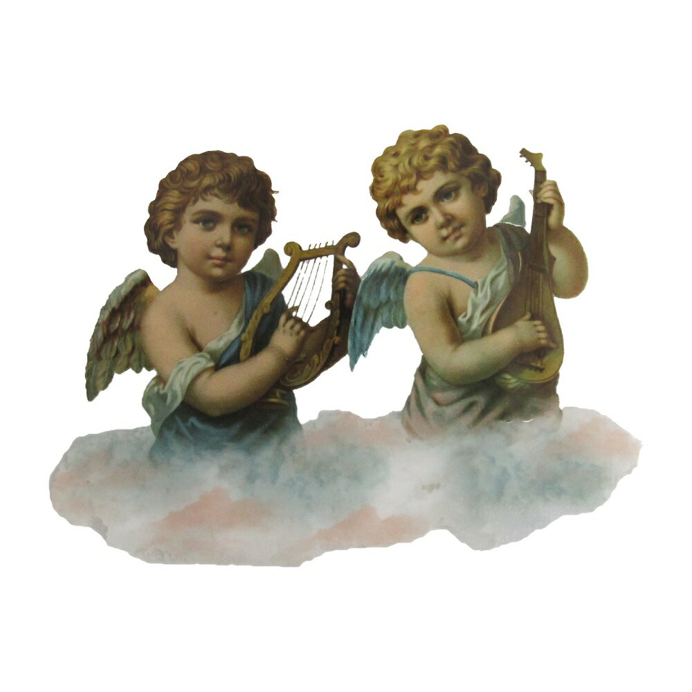 アイロンプリントシート 166 天使 縦10cm 横13.5cm