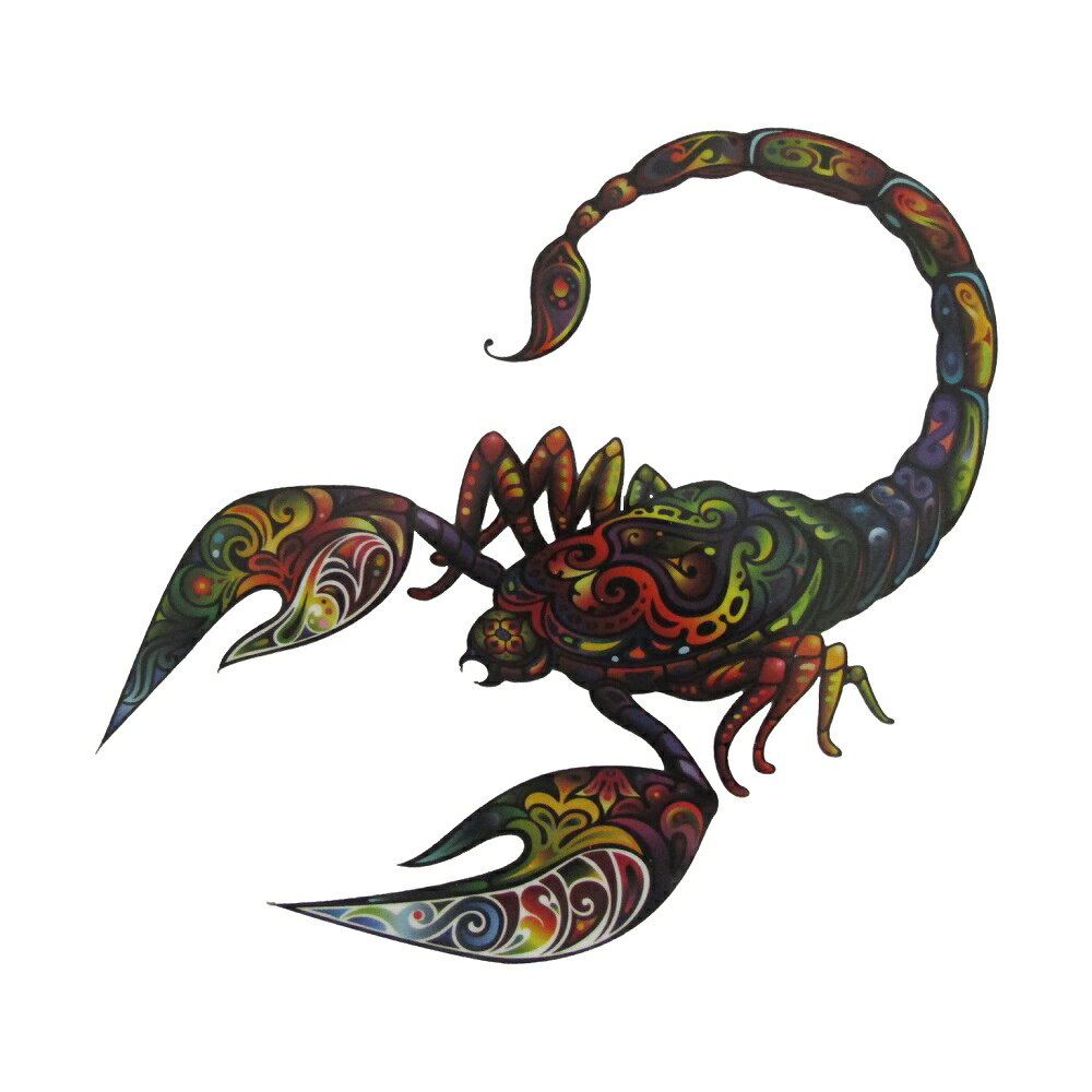 Rakuten - アイロンプリントシート 161 サソリ 縦12.5cm 横13.5cm