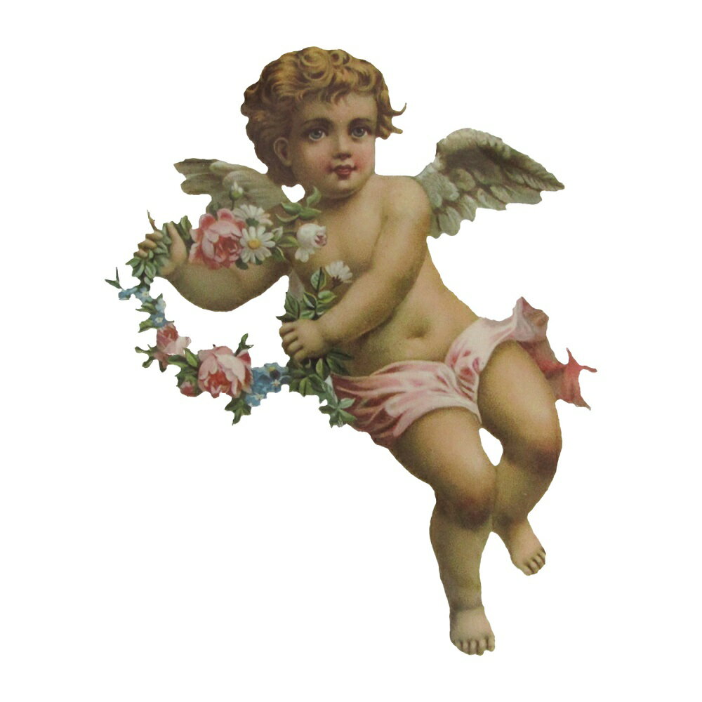 乐天商城 - アイロンプリントシート 178 天使 縦13.5cm 横11.2cm