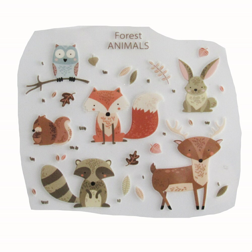 Rakuten - アイロンプリントシート 251 動物 縦7.8cm 横9cm