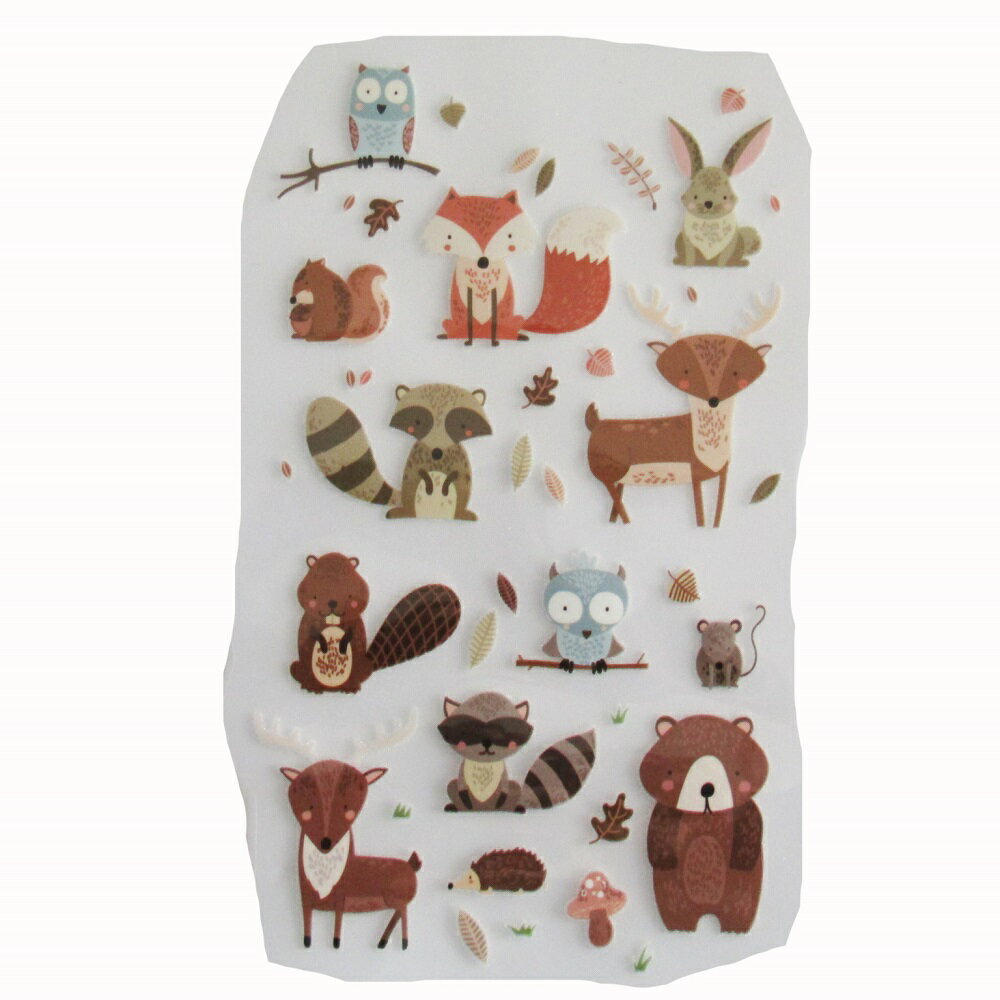 アイロンプリントシート 250 動物 縦15.5cm 横9cm