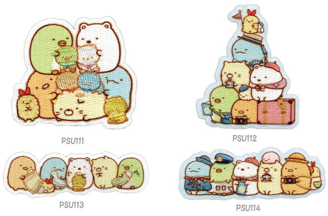 Rakuten - すみっコぐらし ワッペン シール/アイロン接着　両用タイプ