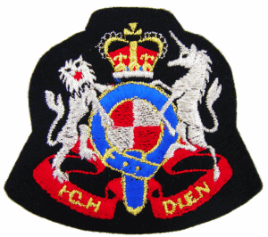 “ワッペン屋さんラボ オリジナルワッペン” ライオンとユニコーン ワッペン