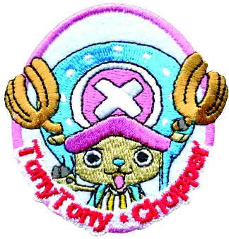 ONE PIECE ワンピース ロトニートニー・チョッパー ワッペン (アイロン接着タイプ）