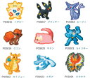 ポケットモンスター トゲピー ブラッキー エーフィ ロコンヤドン カイリキー カイリュー ルギア ホウオウ ワッペン シール/アイロン接着 両用タイプ