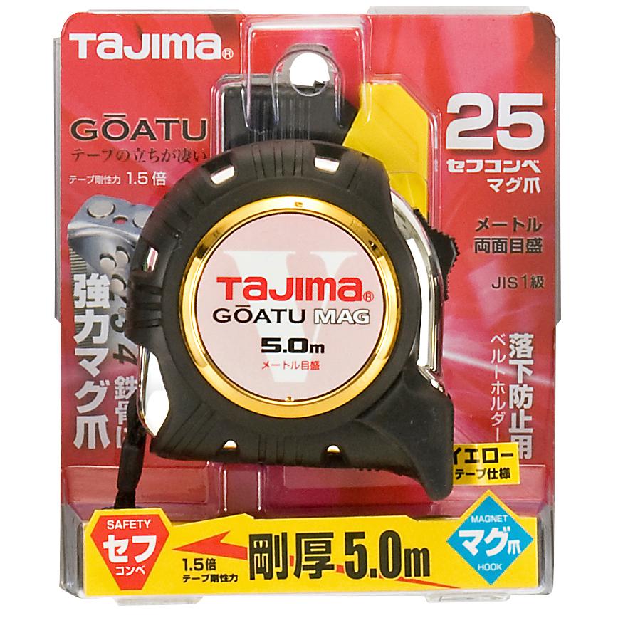 Rakuten - TAJIMA タジマ 剛厚セフGロック マグ爪25 計測 作業工具 GASFGLM2550