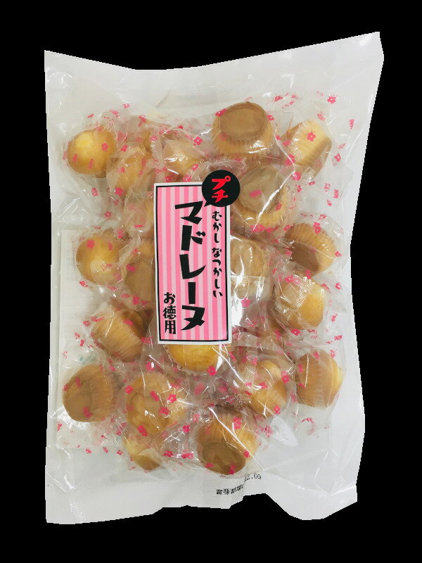 プチマドレーヌ(12袋入り)【送料無料】 まとめ買い 家族団らんに 手土産に お菓子 お茶菓子 お子様のおやつ 個包装 大袋