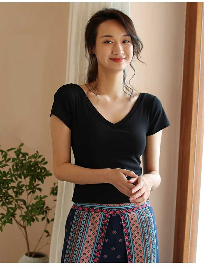 カップ付き 半袖 Tシャツ 半袖tシャツ レディース インナーTシャツ 夏 無地tシャツ カップ付き 無地tシャツ インナーtシャツ 女性服 無地 美背 カットソー トップス きれいめ 楽ちん シンプル ヨガ おしゃれ 下着トップス 美胸 丸胸 薄手カップ 部屋着 授乳 ルームウェア
