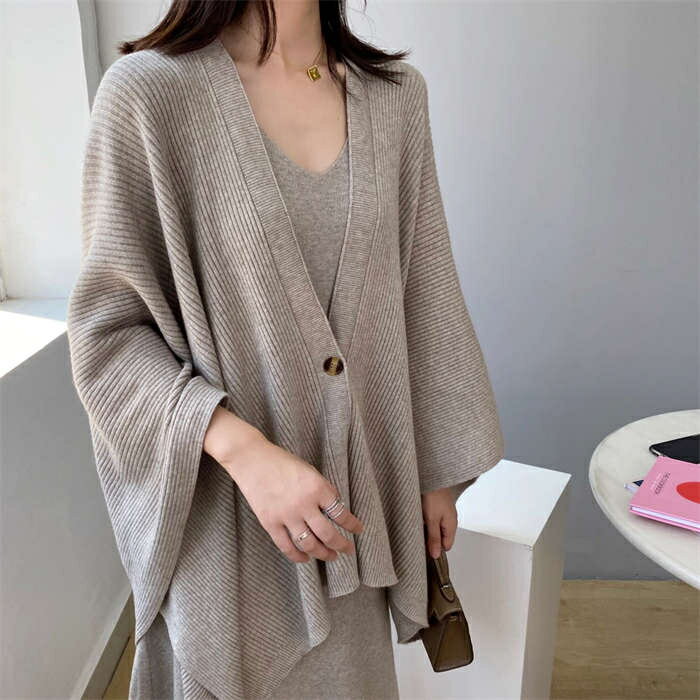 カーディガン ニットカーディガン ニット ストール風コート コート ストール風 アウター カーディガン レディース トップス ミディアム丈 羽織 おしゃれ 可愛い 柔らかい 上品 洗える 可愛い フリンジストール かわいい カジュアル