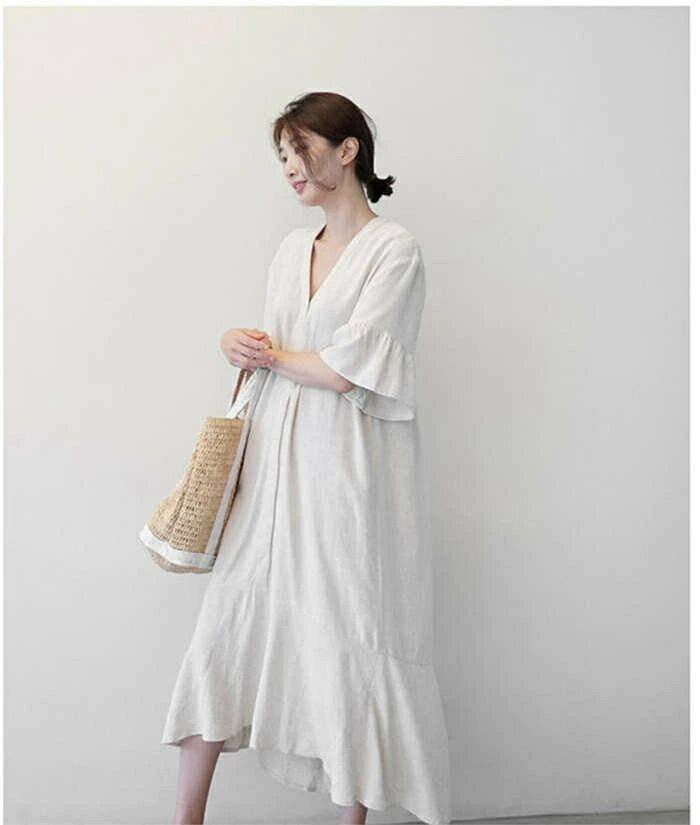 樂天商城 - 【2点600円割引】Tシャツ プルオーバー 長袖 レース切り替え 夏 秋 春 トップス tシャツ レディース レース袖 カットソー ゆったり ラウンド tシャツ 綿 カジュアル おしゃれ シンプル ゆるっと きれいめ 着回し