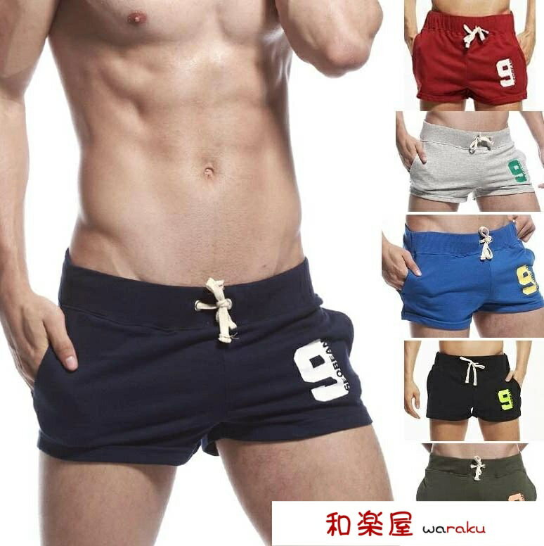 Rakuten - 【2点600円割引】3分丈 ショートパンツ スポーツパンツ ランニング ジョガーパンツ トレーニングウェア スウェット 無地 ウエストゴム 運動着 ジムウェア 短パン おしゃれ ボトムズ 夏